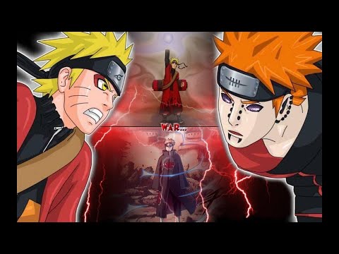 Naruto đến cứu jiraiya vs pain #naruto #reviewanime