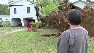 Severe storms leave trail of destruction