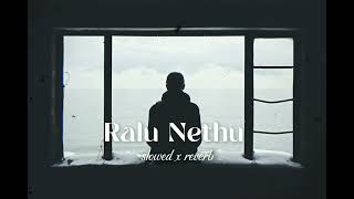 Ralu Nethu | රළු නෙතු (slowed x reverb)