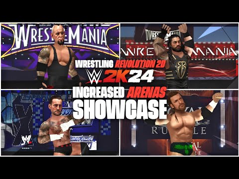 WR2D WWE 2K24 Demon Knight Increased Arenas Showcase!