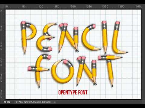 Pencil Font