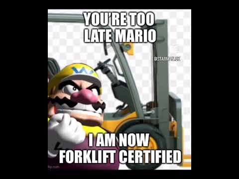 #funnyshorts #wario #forkliftcertified