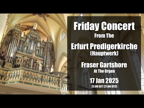 🔴 Friday Night Is Organ Music Night | 17 January 2025