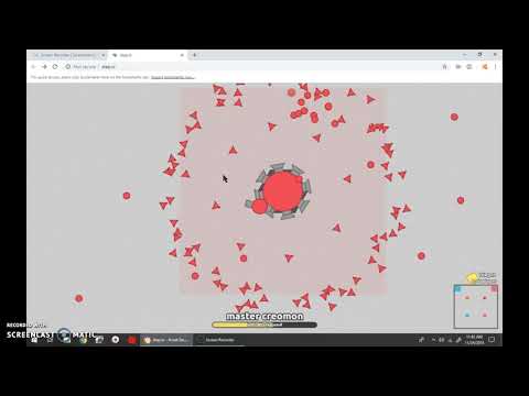 playing domination on diep.io