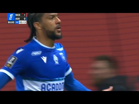 But Florian Aye 90+3 | Nice vs Auxerre 1-1 | Résumé | Ligue 1 24/25