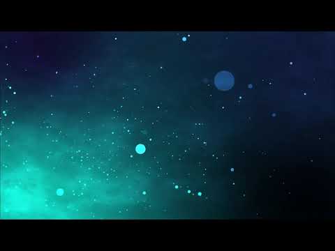 FREE Looping Background - Blue Dust Particles Motion Graphic Screensaver HD