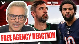 Chicago Bears free agency moves, Aaron Rodgers to Giants, Steelers or Vikings? | Colin Cowherd NFL