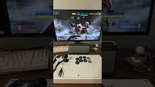 AKUMA MAX DAMAGE COMBO HANDCAM (6952) #sf6 #sf6akuma #akuma #arcadestick