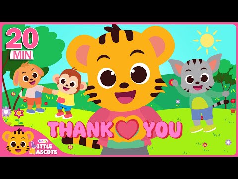 ✨Thank You Song + Happy Birthday Song + more Little Mascots Nursery Rhymes & Kids Songs