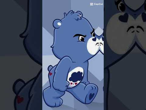 darkside grumpy bear #carebears #darkside #alanwalker #capcut #edit