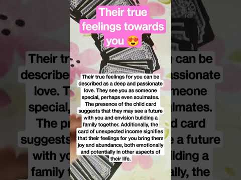 Their true feelings towards you 💕 #tarot #theircurrentfeelings #love #soulmate #shortsviral