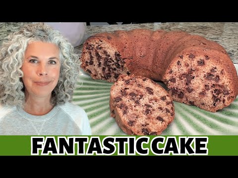 Chocolate Chip Cake Like You’ve Never Had Before!  Super Easy Cake From Scratch