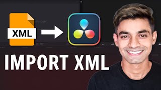 How to Import XML File in DaVinci Resolve 19 (Easy Way)