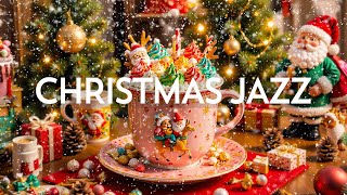 Positive Christmas Jazz Music 🎄 Smooth Christmas Morning Jazz & Bossa Nova for Relax, Study, Work