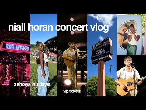 niall horan concert vlog 🌟 2 shows back to back (the show live on tour)