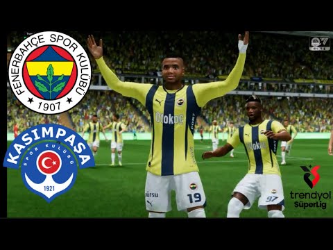 Fenerbahçe - Kasımpaşa Maçı |  Süper Lig 24.Hafta 24/25 (Maç Özeti)