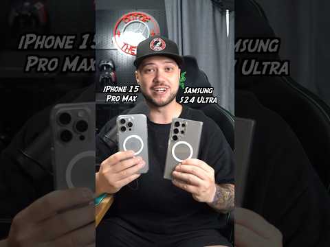 iPhone 15 pro max vs Samsung S24 Ultra (camera test)