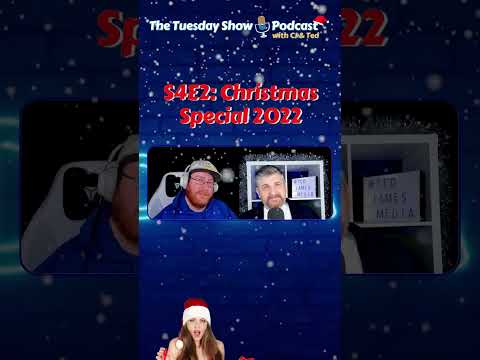 Christmas Special 2022 - Check out S4E3 of The Tuesday Show Podcast with CJ and Ted... #Shorts