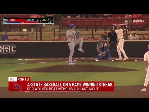 Red Wolves Rewind: Arkansas State baseball beat Memphis Tuesday night