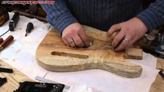 Episode 3 - The Baritone Build - Installing the Pickups into the Stetsbar Pro II