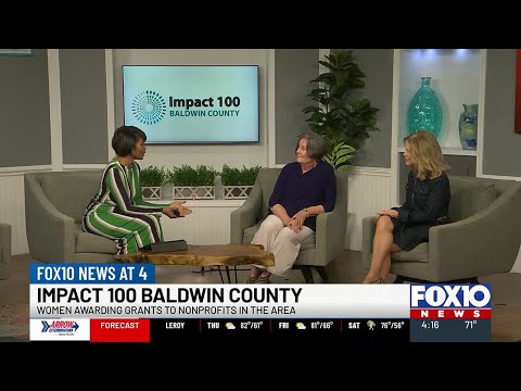 Kathryn Knight and Deborah Newberry discuss Impact 100 Baldwin County