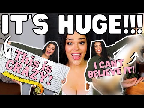 It's HUGE & What's Inside is CRAZY! Biggest Box Ever Opened! | Decor Steals Unboxing