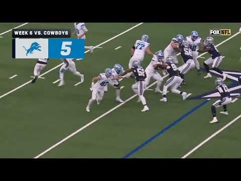 NFL Media counts down the Top 10 Detroit Lions Plays from the 2024 Season