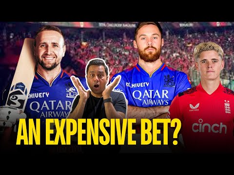 RCB - a heavy bet on England players? | CREX #AakashVani