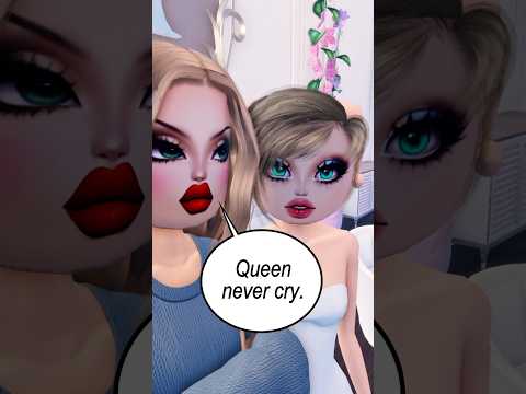 Queen never cry #roblox #dresstoimpress #dti #shorts