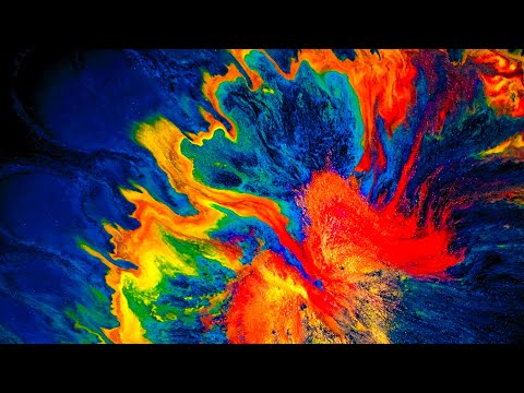 Abstract Liquid Background Video 4K (No Sound) — Stunning Abstract Liquid Screensaver Visuals