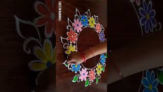 #mugguludesigns #flowerrangoli #rangoli Dasara special rangoli