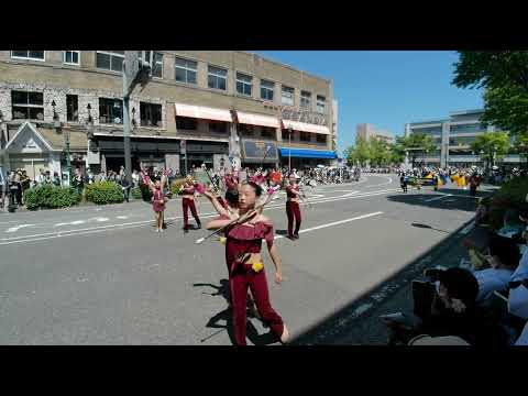 ザよこはまパレード　茅ヶ崎バトン/鵠沼高等学校マーチングバンド部