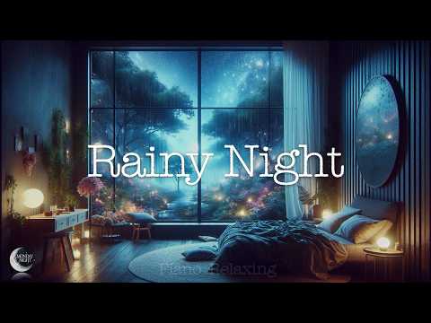 Piano and Rain | Nature’s Music for Deep Relaxation and Tranquil Sleep