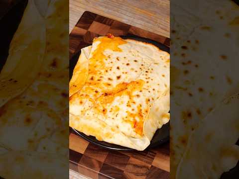 Cheese ham burrito style #food