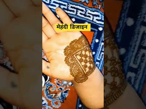 easy mehandi tutorial 👍।।#shorts #mehandidesign #hennapattern #mehandi #simplemehandi