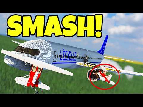 Making The WORST Mid-Air Plane CRASH EVER In Teardown!