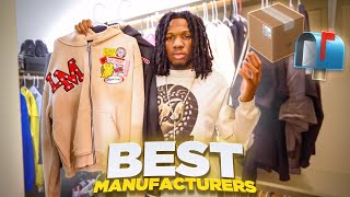 The BEST clothing brand manufacturers..