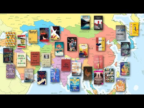 a book from every country in asia 🌍