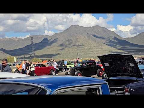 Goodguys classic car shows 2024 Arizona Scottsdale classic cars hot rods old trucks vlog 4K