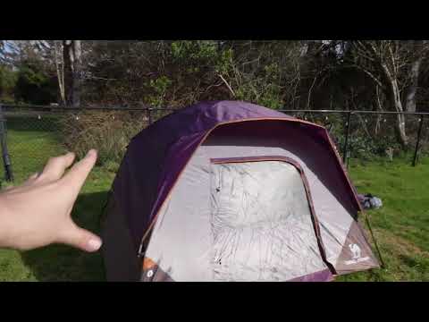 4 Person easy setup waterproof tent from Camel Crown