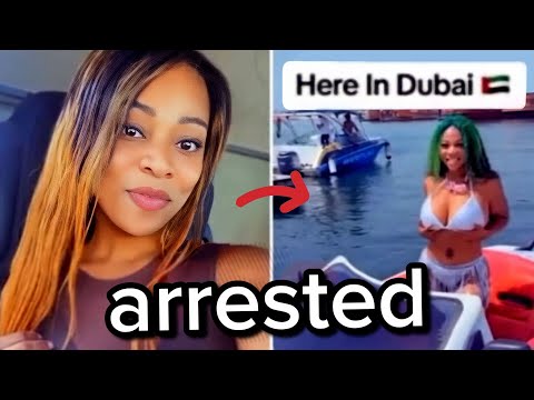 American Influencer DISRESPECTS Dubai Culture, Then Realizes She's Screwed.