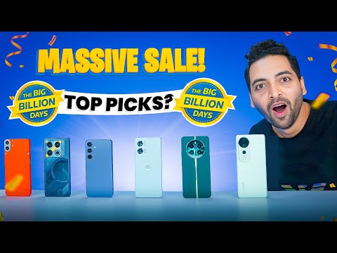 Top 15+ Smartphone DEALS On Flipkart Big Billion Days Sale ⚡⚡⚡