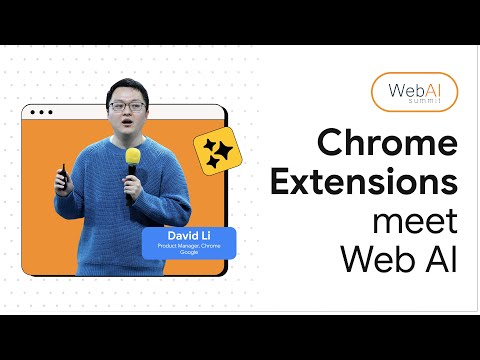 Why are Web Extensions fantastic for AI?