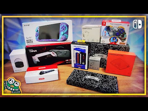 10 NEW Nintendo Switch Accessories - HAULED NS 🛒 Ep.18 - List and Overview