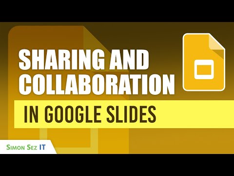 Sharing Options and Collaborating Files in Google Slides