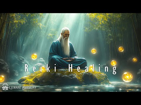 Reiki Healing Ambience | Remove Negative Energy, Cleanse Aura & Restore Body | 528Hz