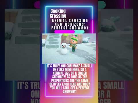 How to: Perfect Snowboy #acnh #animalcrossingnewhorizons #gameplay #snowboy #howto #cookingcrossing