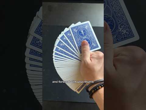 How To Fan A Deck Of Cards | Magic Tutorial