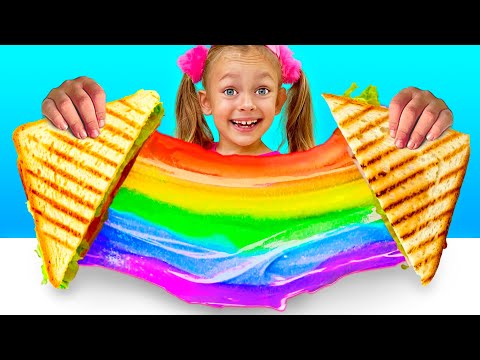 Yummy Yummy Sandwich | Nursery Rhymes & Kids Songs | Maya and Mary