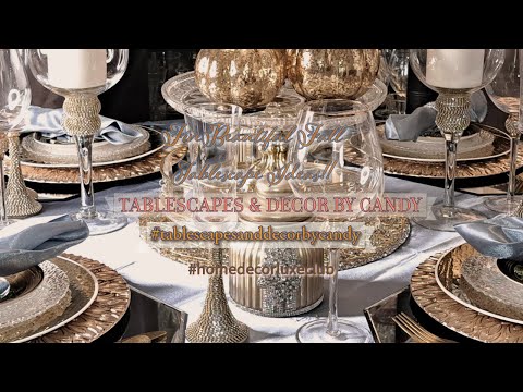 5 Fall Tablescapes Ideas for 2024 | Beautiful Fall Décorating | Home Decor Luxe Club